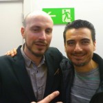 Con Vicenç Moretó